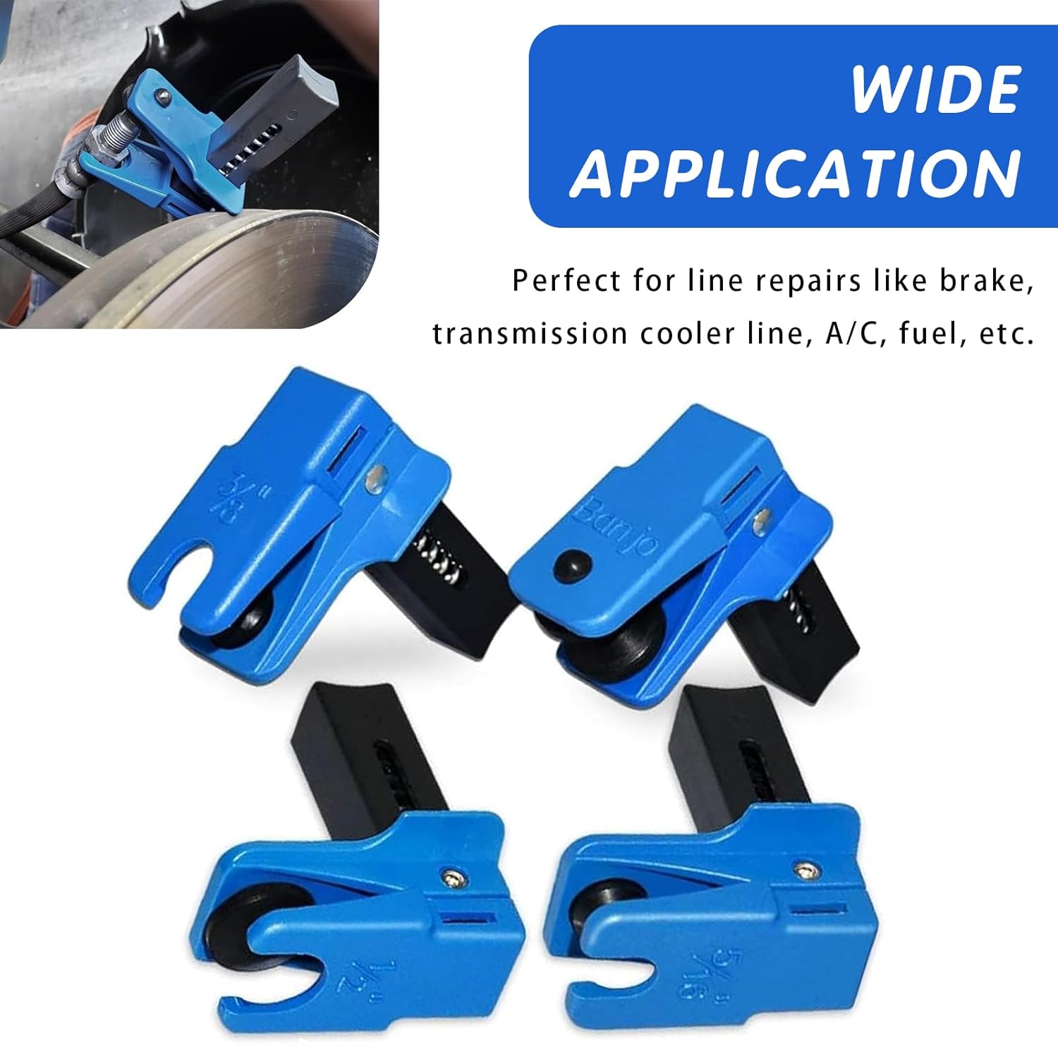 4개입 자동차 유체 라인 스토퍼 수직 오일 파이프 클램 - Hose Clamp Assorted 리뷰 및 가격