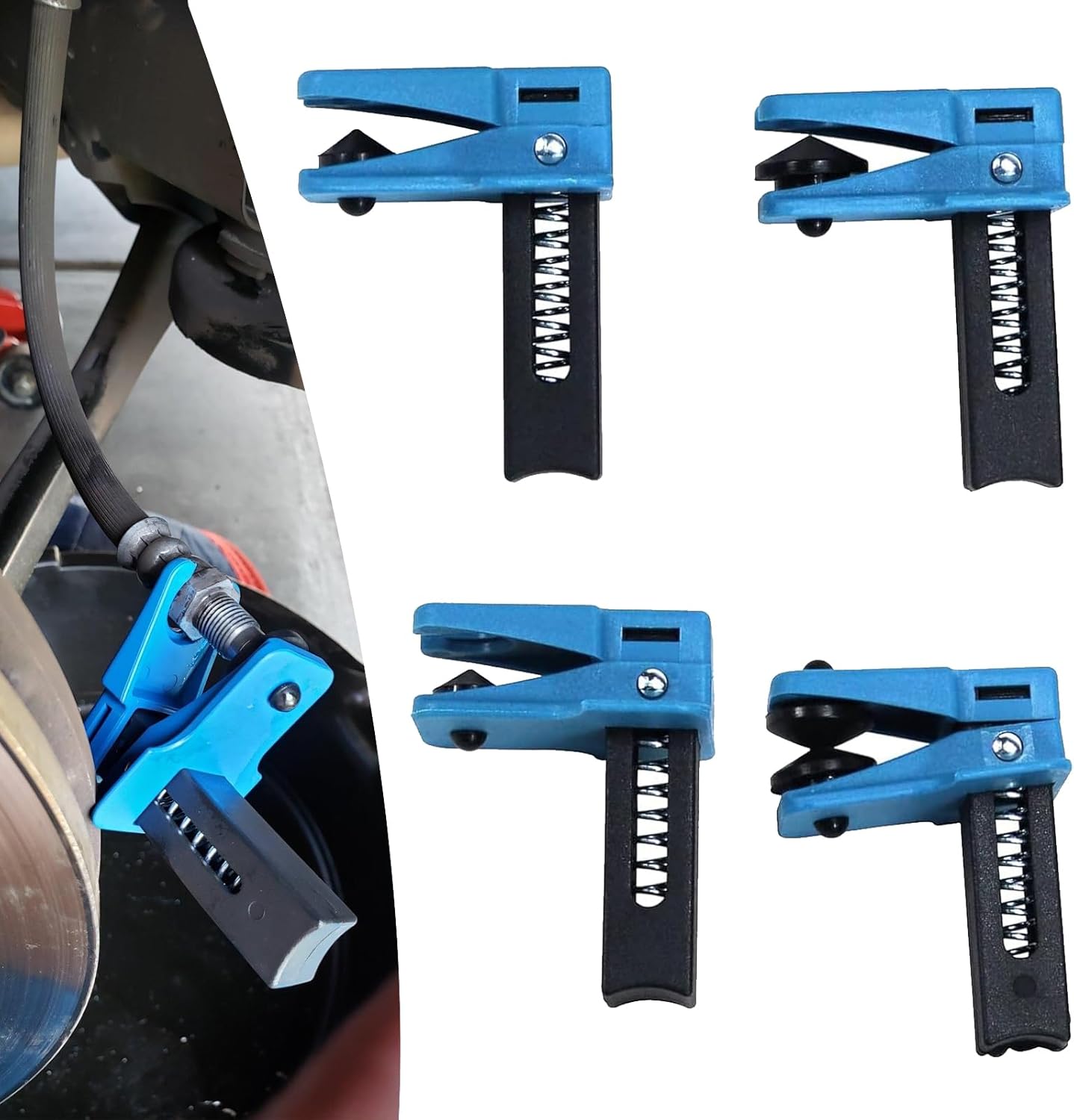 4개입 자동차 유체 라인 스토퍼 수직 오일 파이프 클램 - Hose Clamp Assorted 리뷰 및 가격
